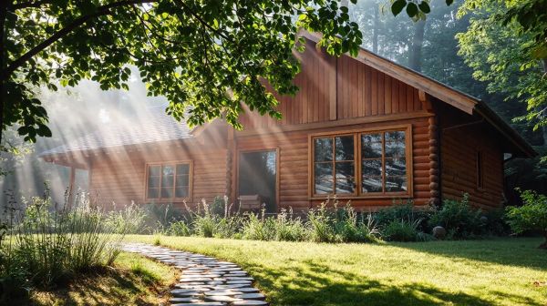 Meilleures maisons écologiques en bois pour un mode de vie durable